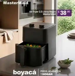 Boyacá Mastermaid air fryer negro oferta