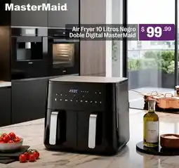Boyacá Mastermaid air fryer negro oferta
