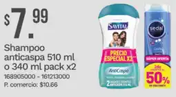 Tia Savital shampoo anticaspa oferta
