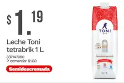 Tia Toni leche tetrabrik oferta