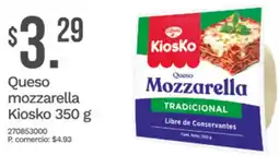 Tia Kiosko queso mozzarella oferta