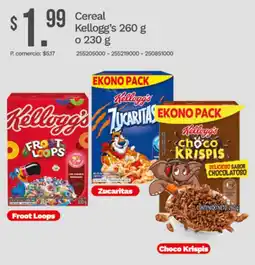 Tia Kellogg's cereal oferta