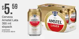Tia Amstel cerveza lata oferta