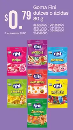 Tia Fini goma dulces o ácidas oferta