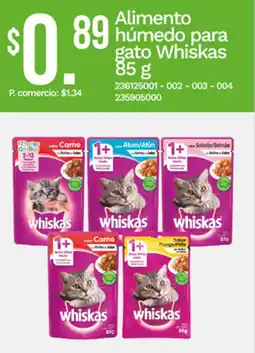 Tia Whiskas alimento húmedo para gato oferta