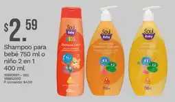 Tia Soul baby shampoo para bebé oferta