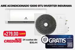 Tia Indurama aire acondicionado oferta
