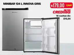 Tia Minibar innova gris oferta