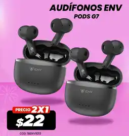 Novicompu Env audífonos pods g7 oferta