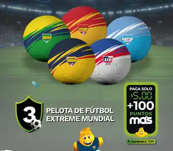 Pelota de fútbol extreme mundial