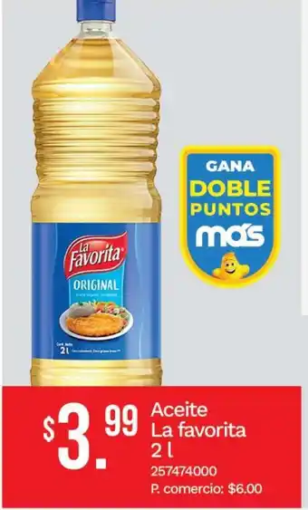 La favorita aceite