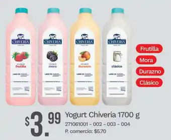 Tia Chiveria yogurt oferta