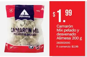 Alimesa camarón mix pelado y desvenado