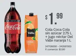 Tia Coca cola sin azúcar oferta