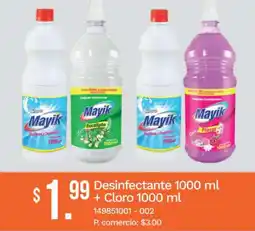 Tia Mayik desinfectante + cloro oferta