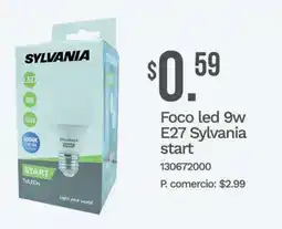 Tia Sylvania start foco led 9w e27 oferta