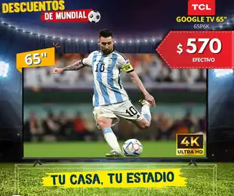 Tcl google tv 65"