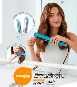TVentas Plancha alisadora de cabello baby liss oferta