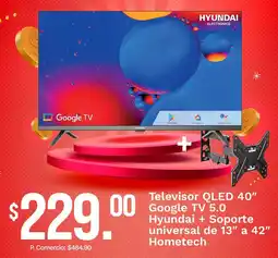 Tia Hyundai televisor qled 40" oferta