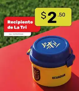 Akí Recipiente de la tri oferta