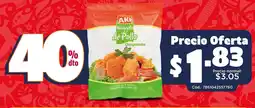 Akí Aki nuggets de pollo congelados oferta