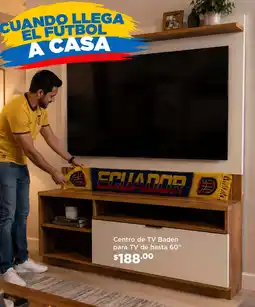 Ferrisariato Centro de tv baden para tv de hasta 60" oferta