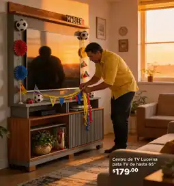 Ferrisariato Centro de tv lucerna pata tv de hasta 65" oferta