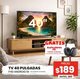 Novicompu Tv 40" fhd android 14 oferta