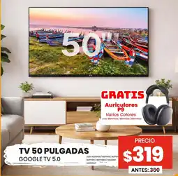 Novicompu Tv 50" google tv 5.0 oferta