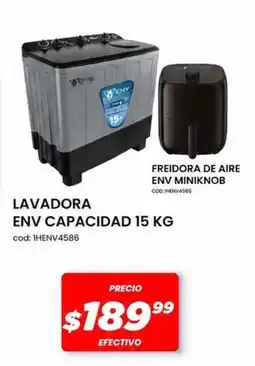 Novicompu Env lavadora capacidad oferta