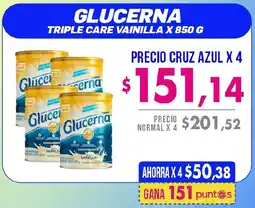 Farmacias Cruz Azul Glucerna triple care vainilla oferta