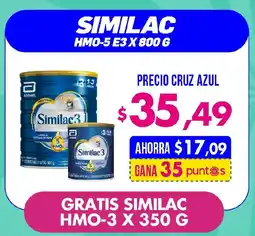 Farmacias Cruz Azul Similac hmo-5 E3 oferta