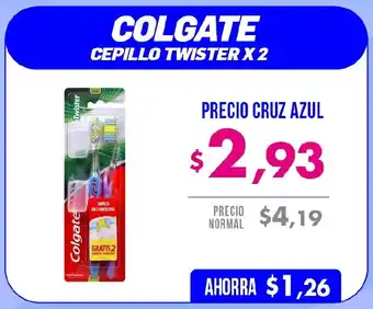 Colgate cepillo twister