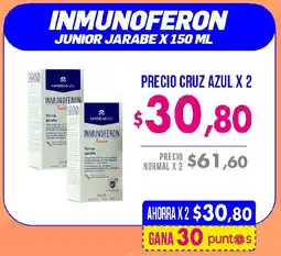 Farmacias Cruz Azul Inmunoferon junior jarabe oferta