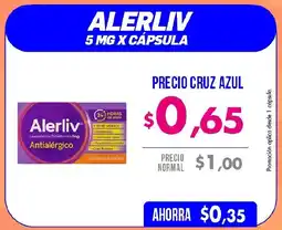 Farmacias Cruz Azul Alerliv oferta