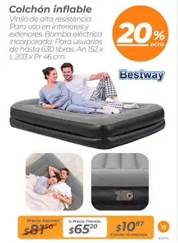 TVentas Bestway colchón inflable oferta