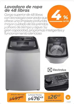 TVentas Electrolux lavadora de ropa oferta