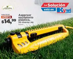 Kywi Aspersor oscilatorio plástico oferta