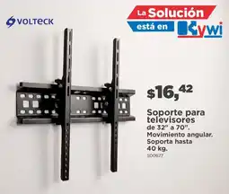 Kywi Volteck soporte para televisores oferta