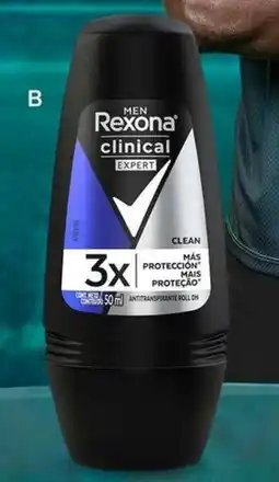 Leonisa Rexona men desodorante clinical clean oferta