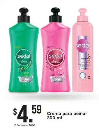 Sedal crema para peinar
