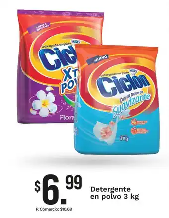 Ciclon detergente en polvo