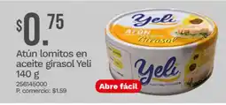 Tia Yeli atún lomitos en aceite girasol oferta