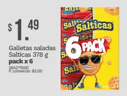 Tia Salticas galletas saladas oferta
