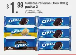 Tia Oreo galletas rellenas oferta