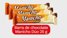 Tia Manicho dúo barra de chocolate oferta