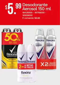 Tia Rexona desodorante aerosol oferta