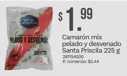 Tia Santa priscila camarón mix pelado y desvenado oferta