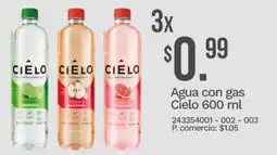 Tia Cielo agua con gas oferta