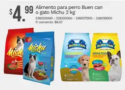 Tia Buen can o gato michu alimento para perro oferta